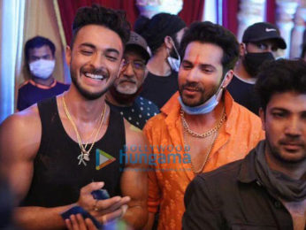 On The Sets Of The Movie Antim - The Final Truth