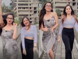 Besties Anushka Sen and Jannat Zubair do the viral Low Remix challenge