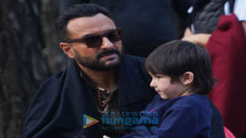 On the sets of the movie Bhoot Police