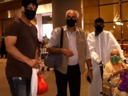 EXCLUSIVE- Sidharth Shukla’s LAST VIDEO where he was SPOTTED with his family at the airport