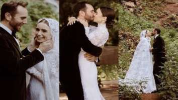 Emily in Paris star Lily Collins shares her romantic fairytale wedding pictures with her husband Charlie McDowell in a beautiful Ralph Lauren wedding gown
