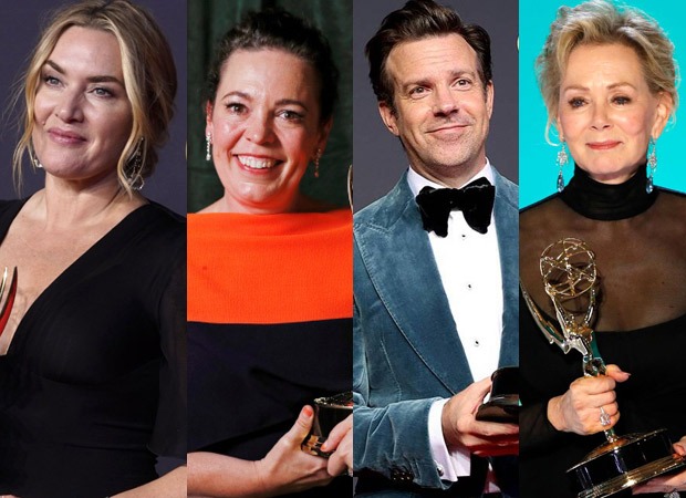 Emmys 2021 Winners Kate Winslet Olivia Colman Jason Sudeikis The Crown Ted Lasso Hacks And 8296