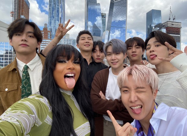From Coldplay to Megan Thee Stallion, Halsey to Ed Sheeran and Steve Aoki, 12 times BTS worked with international artist