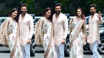 Genelia and Riteish Deshmukh give major couple style goals as they step out for Ganpati celebrations