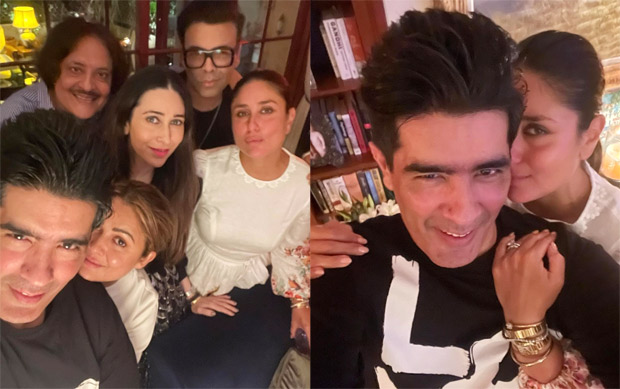 Karan Johar, Karisma Kapoor, and Manish Malhotra have a blast at Kareena Kapoor's party