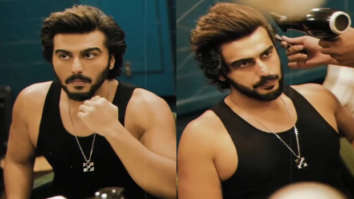 ‘Lights.. camera.. action!’ says Arjun Kapoor in a behind-the-scenes video from his hair session