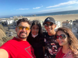 Madhuri Dixit spends quality time with family before son Arin joins US college