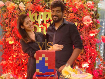 Nayanthara and fiancé Vignesh Shivan visits Tirumala Tirupati temple Nayanthara and fiancé Vignesh Shivan visits Tirumala Tirupati temple