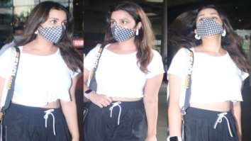 Parineeti Chopra spotted at the airport in casual attire with a Fendi bag worth Rs. 1.2 lakh