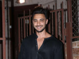 Photos: Aayush Sharma snapped at a dubbing studio in Bandra