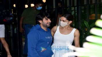 Photos: Hrithik Roshan, Deepika Padukone and Siddharth Anand snapped in Juhu