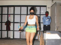 Photos: Janhvi Kapoor spotted at a gym in Bandra