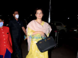 Photos: Kangana Ranaut and Mika Singh snapped at the airport