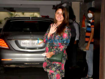 Photos: Kareena Kapoor Khan, Ibrahim Ali Khan and others snapped at Soha Ali Khan's house for Inaaya's birthday