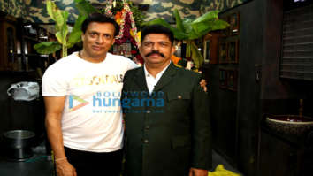 Photos: Madhur Bhandarkar attends the opening of hair stylist Shivarama Bhandari’s new Salon