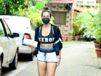 Photos: Malaika Arora spotted at Diva Yoga studio