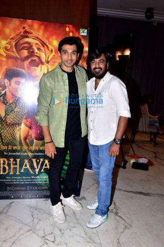Photos: Pratik Gandhi and Hardik Gajjar snapped for Bhavai promotions