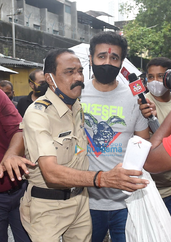 Photos: Raj Kundra released from Arthur Road jail Photos: Raj Kundra released from Arthur Road jail