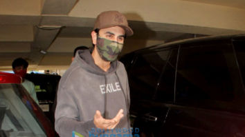 Photos: Ranbir Kapoor spotted at a dubbing studio in Khar