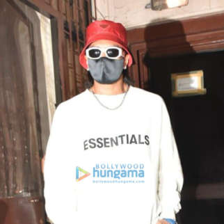 Photos: Ranveer Singh snapped at a dubbing studio in Bandra