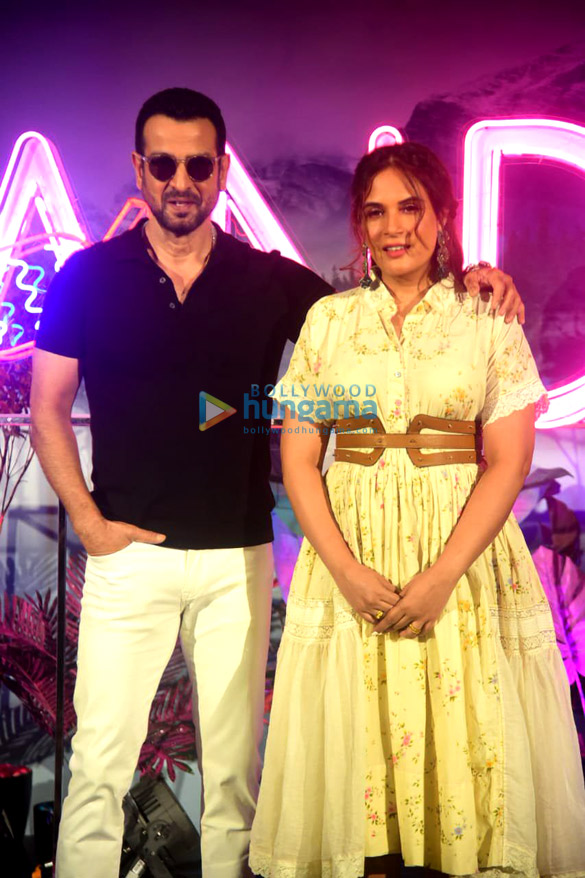 photos richa chadda and ronit roy snapped at a promotional event for their show candy 5