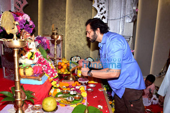 photos rohit shetty and bhushan kumar snapped at t series office for ganpati darshan 4
