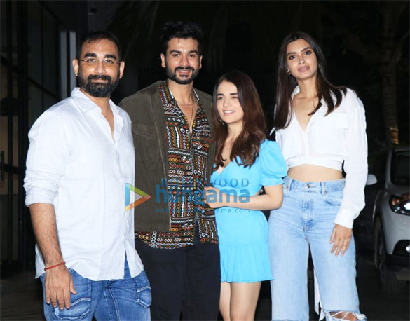 photos sara ali khan diana penty and others snapped at the screening of shiddat 2