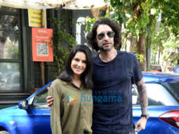 Photos: Sunny Leone and Daniel Weber snapped in Versova