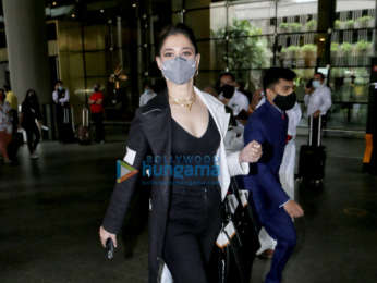 Photos: Tamannaah Bhatia, Karishma Tanna and Badshah snapped at the airport