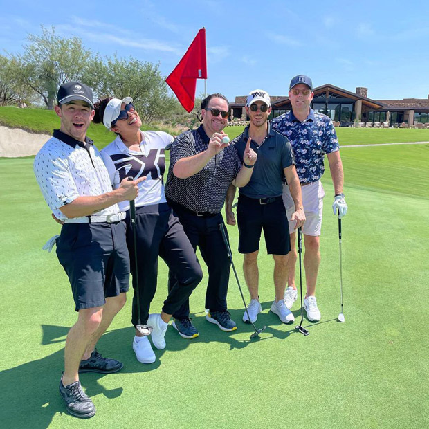 Priyanka Chopra and Nick Jonas enjoy their weekend golfing with friends