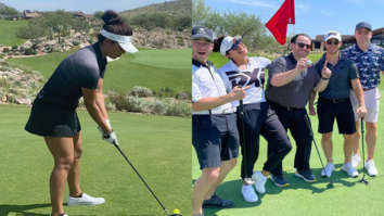 Priyanka Chopra and Nick Jonas enjoy their weekend golfing with friends