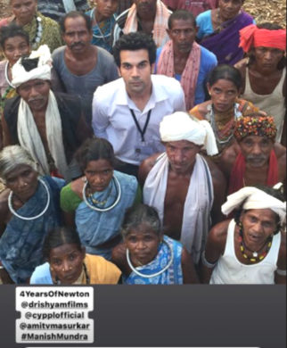 4 Years of Newton: Rajkummar Rao celebrates with throwback picture from the film