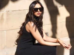 Rakul Preet Singh is an absolute boss lady in an all black outfit with a pop of green