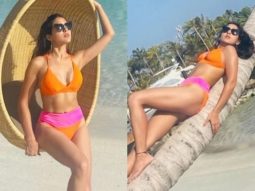 Sara Ali Khan stuns in a sexy colour-blocked bikini in Maldives