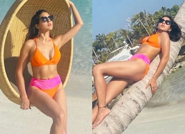 Pahla Xxx Hd Video - Sara Ali Khan stuns in a sexy colour-blocked bikini in Maldives : Bollywood  News - Bollywood Hungama