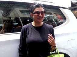Snapped: Sushmita Sen at Bandra
