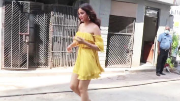 Spotted: Jasmin Bhasin at Juhu for Song shoot