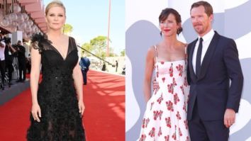 Venice International Film festival: Benedict Cumberbatch makes an appearance in black suit with his wife Sophie Hunter who opted for a white and red gown; Kirsten Dunst stuns in a glamorous black gown Venice International Film festival: Benedict Cumberbatch makes an appearance in black suit with his wife Sophie Hunter who opted for a white and red gown; Kirsten Dunst stuns in a glamorous black gown