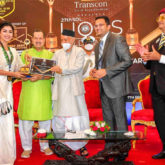 Debina Bonnerjee receives the Social Media Influencer Award at the 27th Sol Lions Gold Award 2021