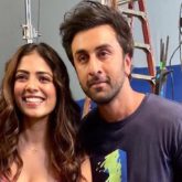 Malavika Mohanan and Ranbir Kapoor share screen space for an ad