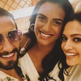Ranveer Singh and Deepika Padukone dine with Olympic medalist PV Sindhu