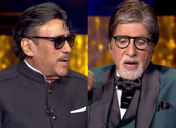 KBC 13: Jackie Shroff takes Amitabh Bachchan by surprise when he reveals that he is the inspiration behind his ‘bhidu bhasha’