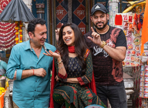 "Excited to be part of India's first female franchise backed by Bhanushali Studios," says Nushrratt Bharuccha as she starts shooting for Janhit Mein Jaari