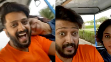 Riteish Deshmukh shares a hilarious video with wife Genelia D’souza on the ‘signal of love’