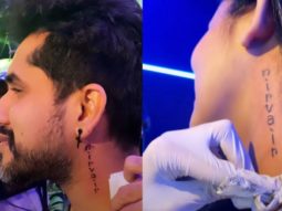 Kishwer Merchant and Suyyash Rai get their new-born baby Nirvair’s name inked Kishwer Merchant and Suyyash Rai get their new-born baby Nirvair’s name inked