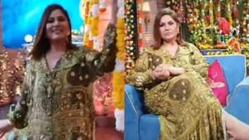 The Kapil Sharma Show: Archana Purana Singh walks in grace around the sets in an olive green dress 
