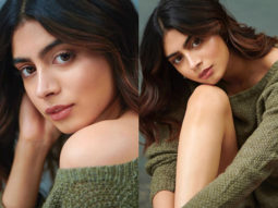 Khushi Kapoor misses sweater weather as she dons an olive green knit and flaunts her glowing skin