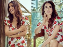 Radhika Madan keeps it simple in a short white floral dress