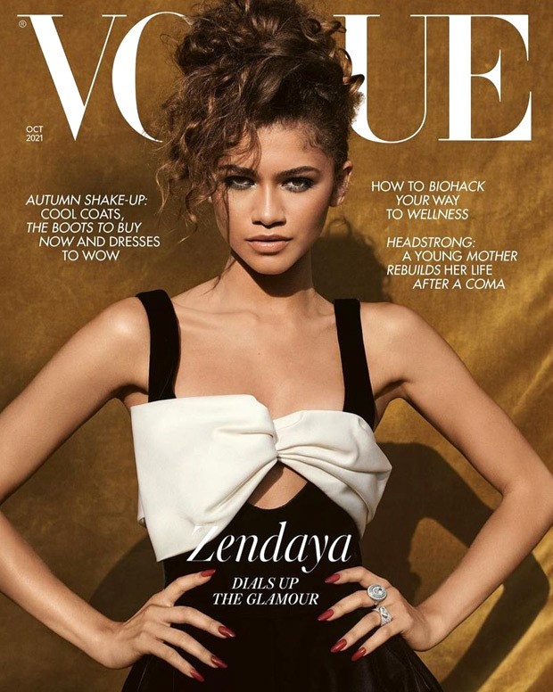 Zendaya is an absolute boss lady on the cover of British Vogue