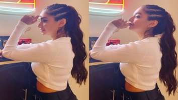 Anushka Sen keeps it cool in casuals and braided hair